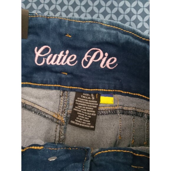 WAIST 27 INCHES SIZE 5 SKINNY JEANS STRETCH DENIM PUSH UP  BLUE 5-1 MK1410  SZ5 - Picture 11 of 11